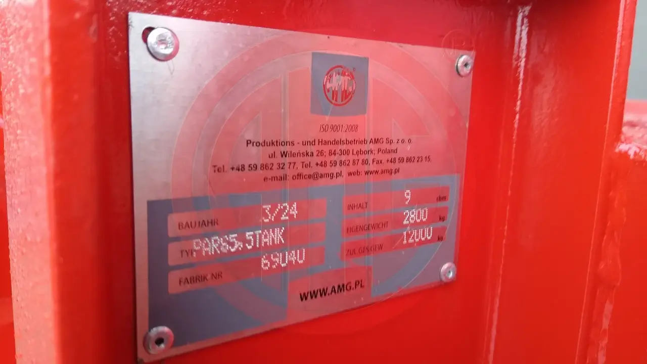 Grafik Nummer 3, Produktname: 9 000 Liter Wassertank