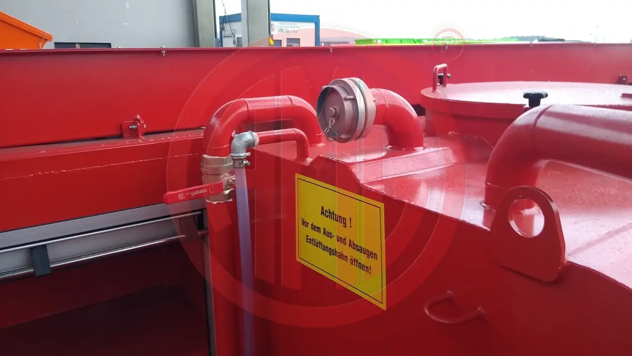 9 000 Liter Wassertank