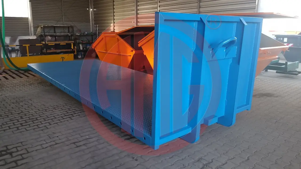 Grafik Nummer 1, Produktname: L:6.5 Abrollplattform mit Lochleiste