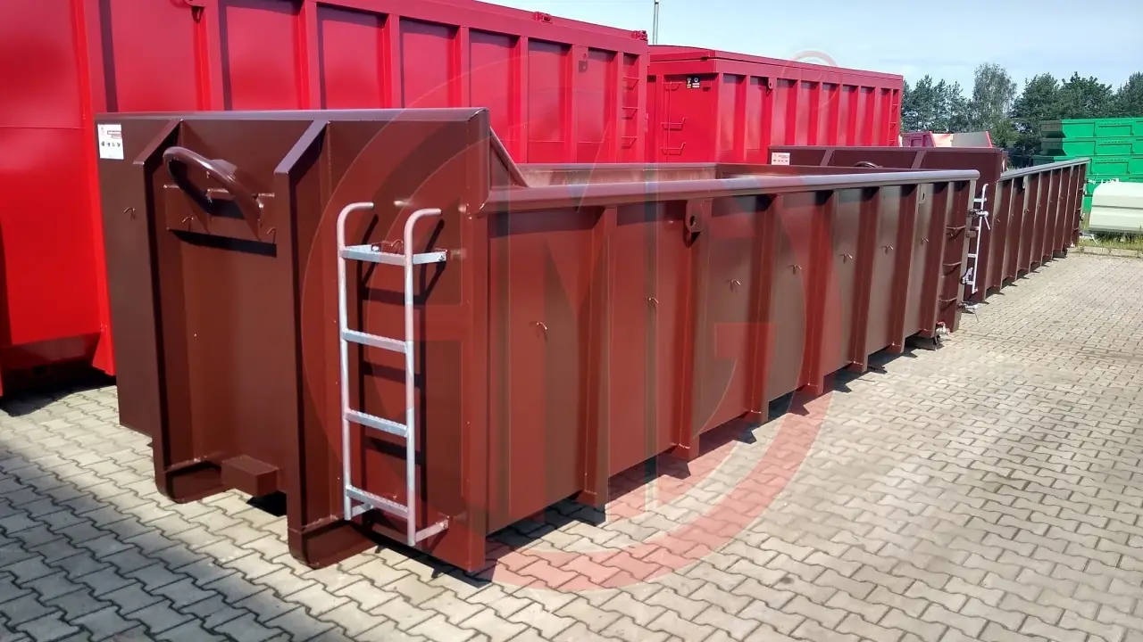 17 m3 | L:6.0 Einflügeltür mit Gummidichtung